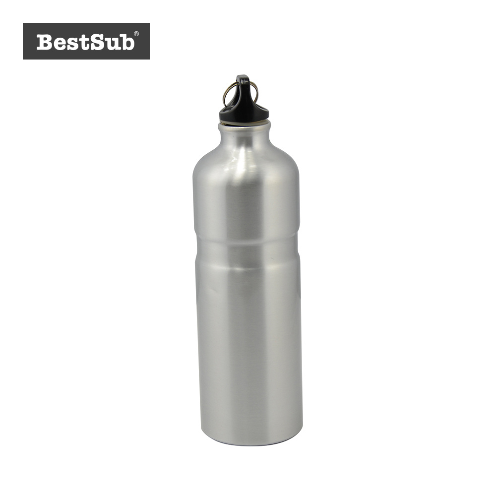 750ml Silver Alluminum Water Bottle (BLH4-S)