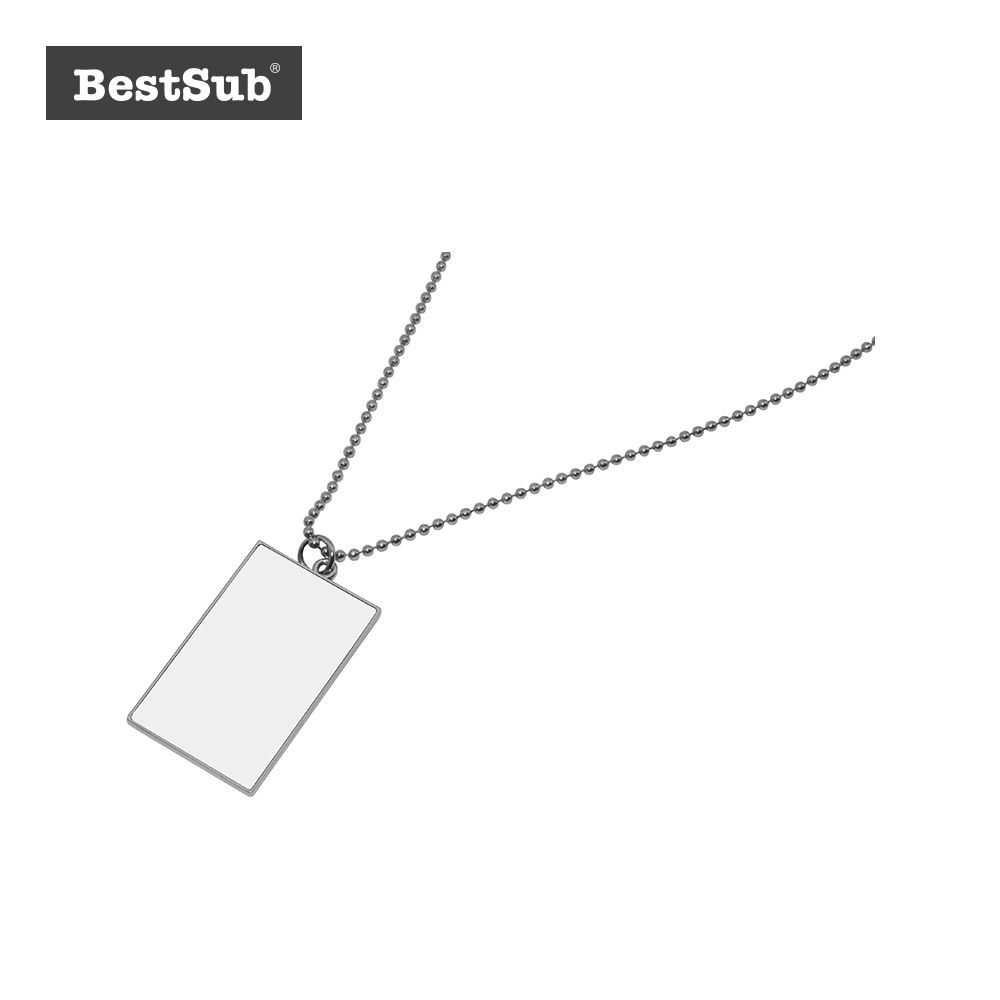 Bestsub Square Metal Sublimation Dog Tag (MDT02)