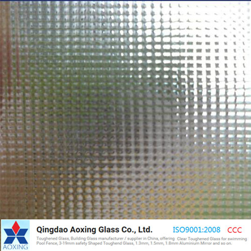 Crystal Patterned Glass Used for Window, Door