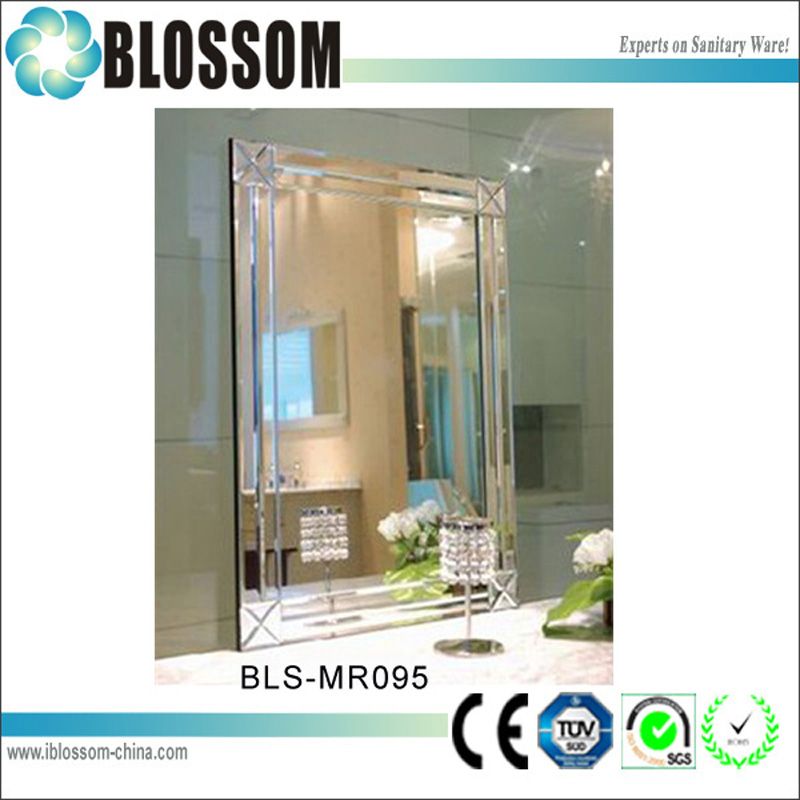 Modern Bathroom Handmade Carving Decorative Mirror Artware