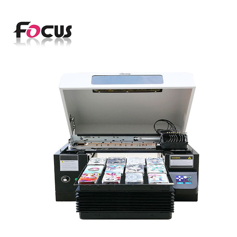 High Quality Multi-Function A3 UV Flatbed Printer for T-Shirt, CD, Card, Pen, Golf Ball, Phone Case, USB, Glass, Plastics, Acrylic, PVC, Leather, Marble, etc.