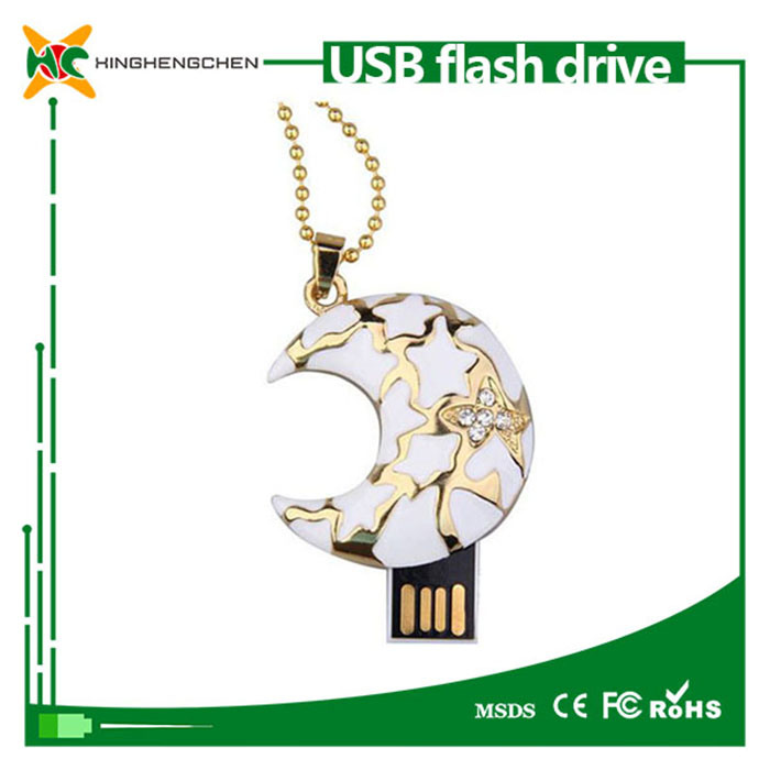 Crystal Moon USB Flash Drive Pen Drive Wholesale