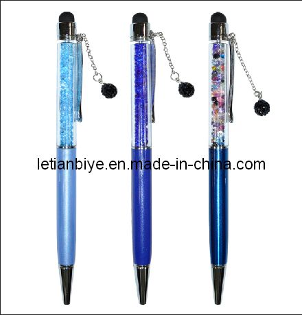 Crystal Stylus Pen with Pendant (LT-C508)