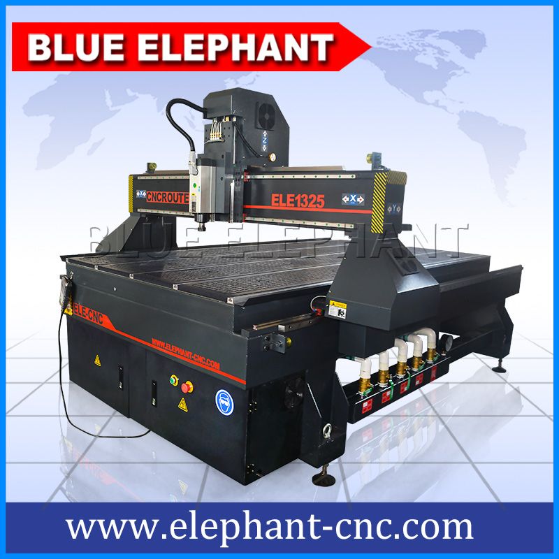 China Stepper Motor CNC Cutting Router Machine with 3kw Air Cooled ...