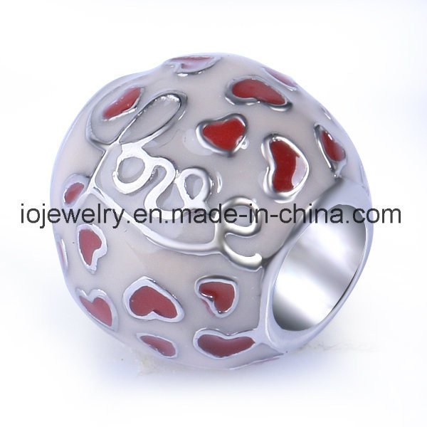 Fashion Jewelry Metal Love Beads