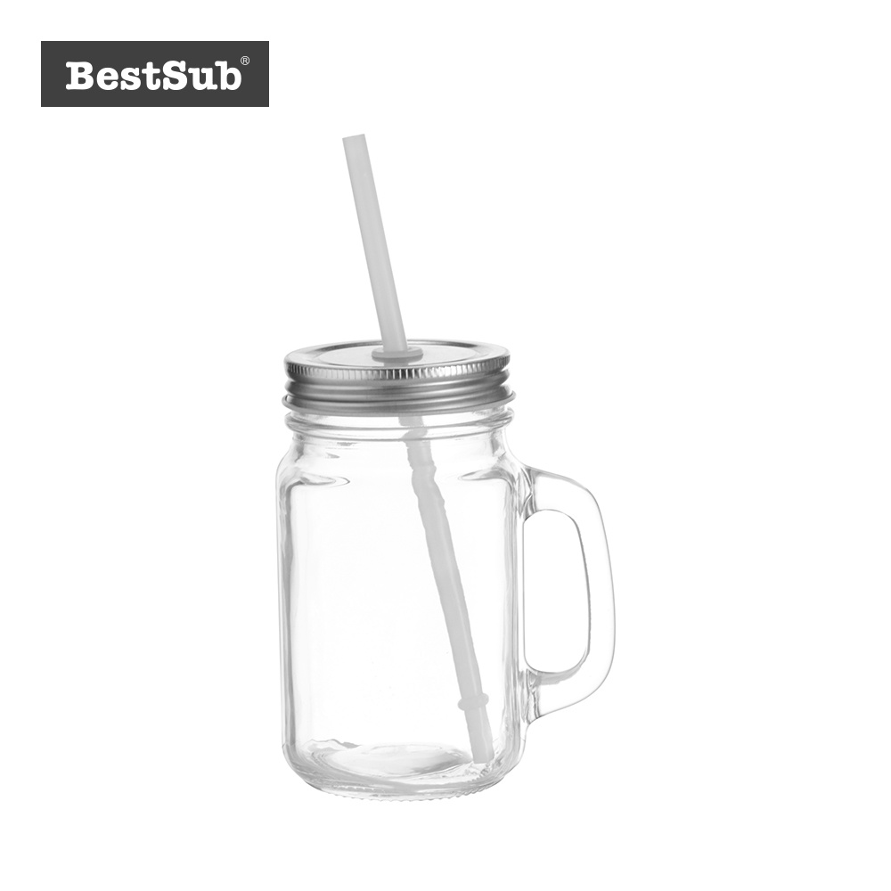 Mason Jar (Square Clear) (BM12C-F)