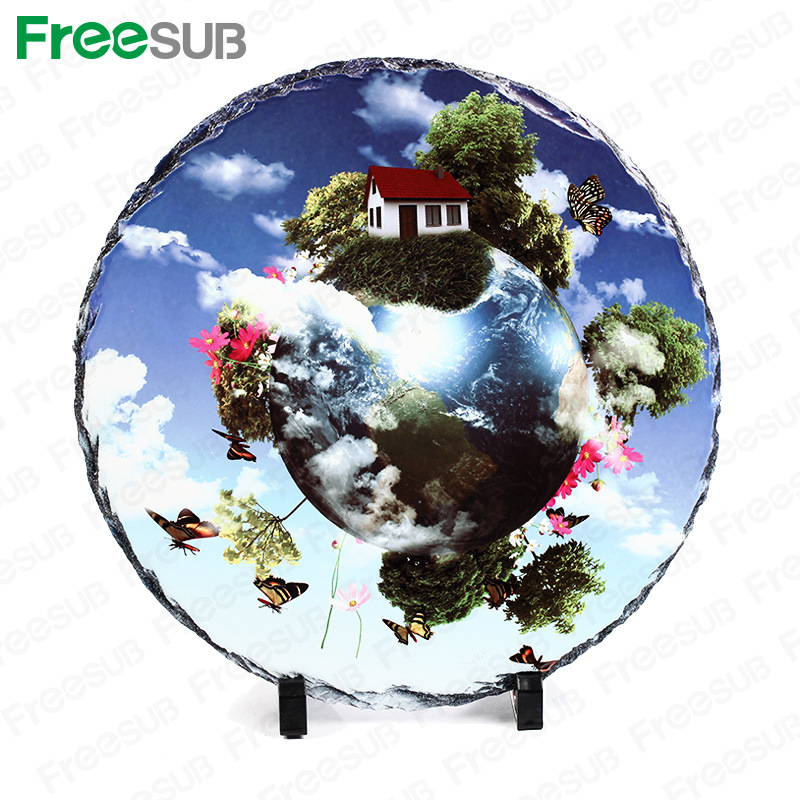 Freesub Sublimation Stone Photo Slate Frame, Rock Photo (SH-36)