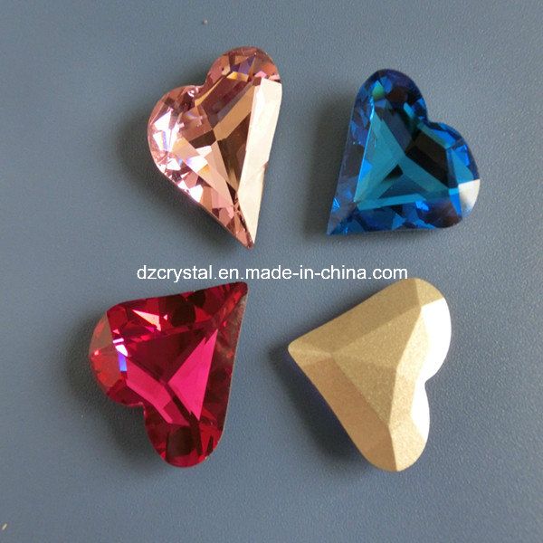 Canton Fair Lead Free Point Back Crystal Fancy Stone for Jewelry Making