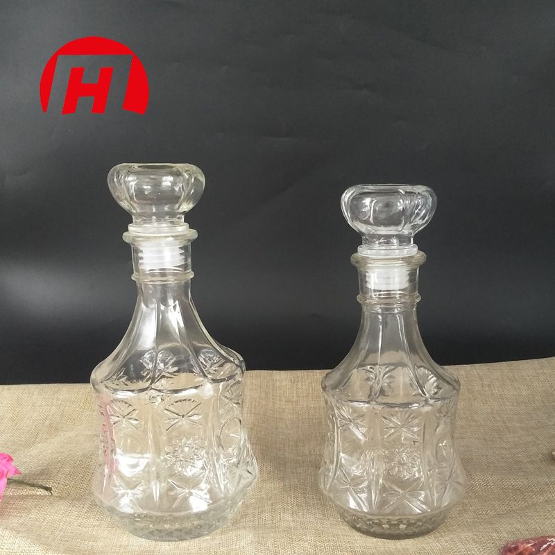 Lead Free Crystal Wine Glass Bottle for Whiskey Vodka