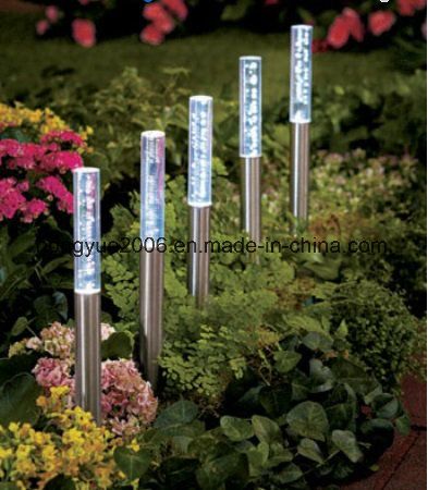 New Design Hot Sale Garden Solar Bubble Light Solar Garden Stake Arylic Bubble Light