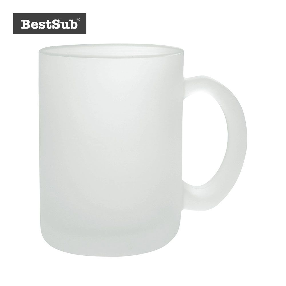 11oz Frosted Glass Mugs (B1G-01)