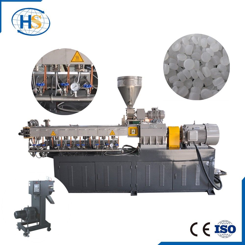 Haisi Mini Plastic PVC Pellet Recycling Lab Tse-30 Extruder Machinery