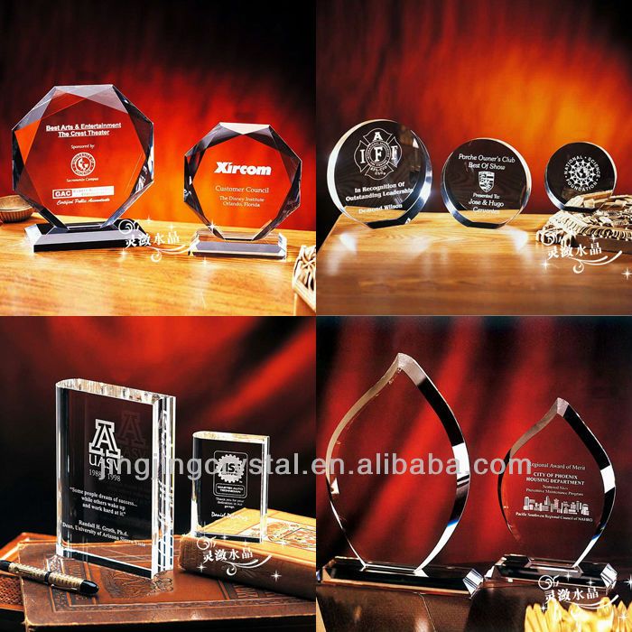 China Supply New Design Hot 3D Laser Engraving Crystal Trophy Award (JD-XK-071)