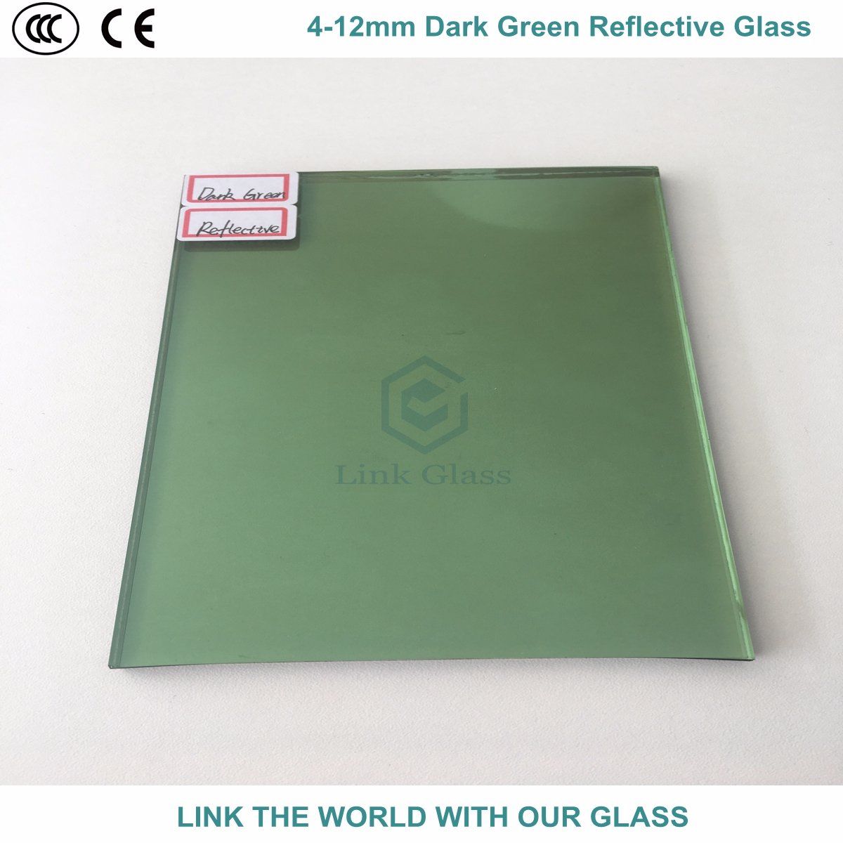 5mm Bronze Grey Green Blue Reflective Glass with Ce & ISO9001 for Glass Window