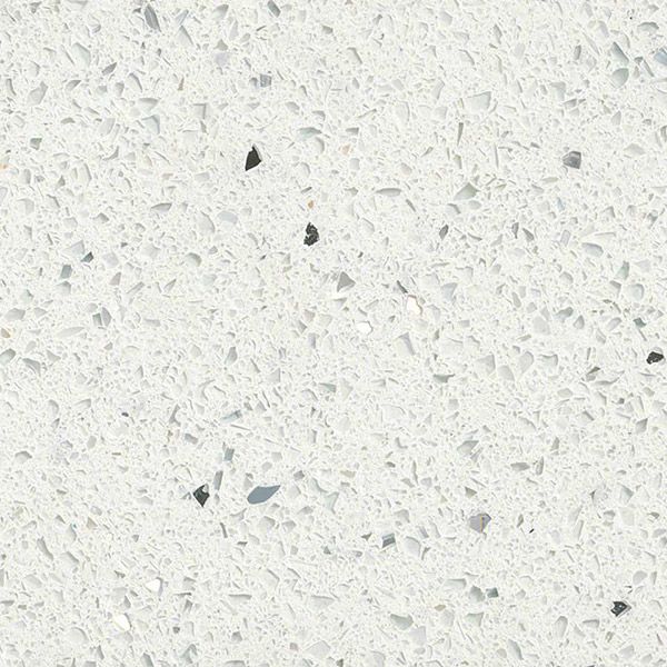 Grey / Black / White Kitchen Cabinet Quartz Countertop Sink