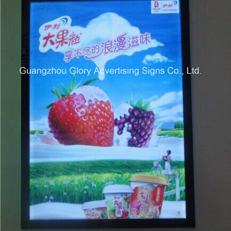 Single Side Backlit Magnetic Ultrathin Aluminum Snap Frame Light Box