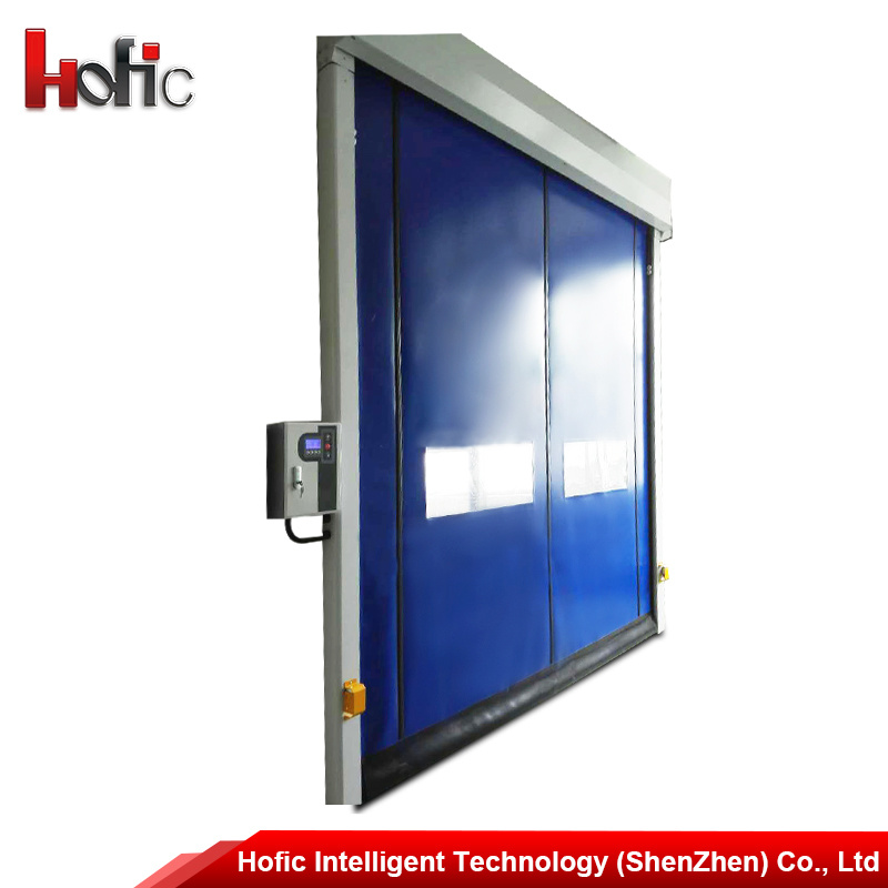 Flexible Rapid Self-Repairing Roll up Door