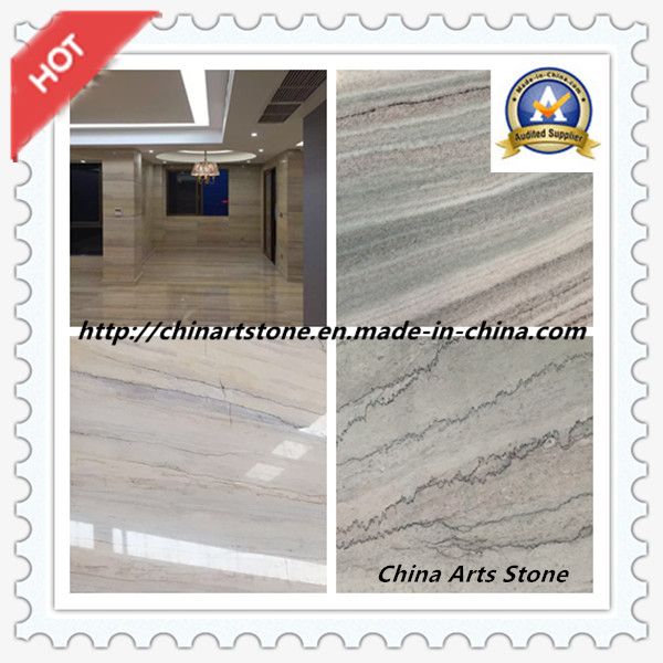 Chinese White/Beige/Yellow/Golden Marble Tile for Lobby Floor