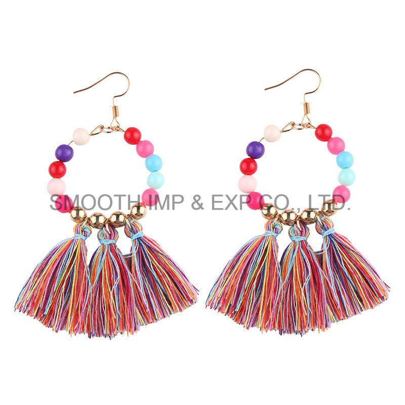 New Factory Direct Mixed Batch Handmade Beads Tassel Earrings Jewelry