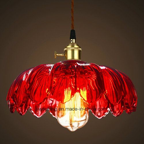 Glass Pendant Lamp for Indoor Lighting Six Color