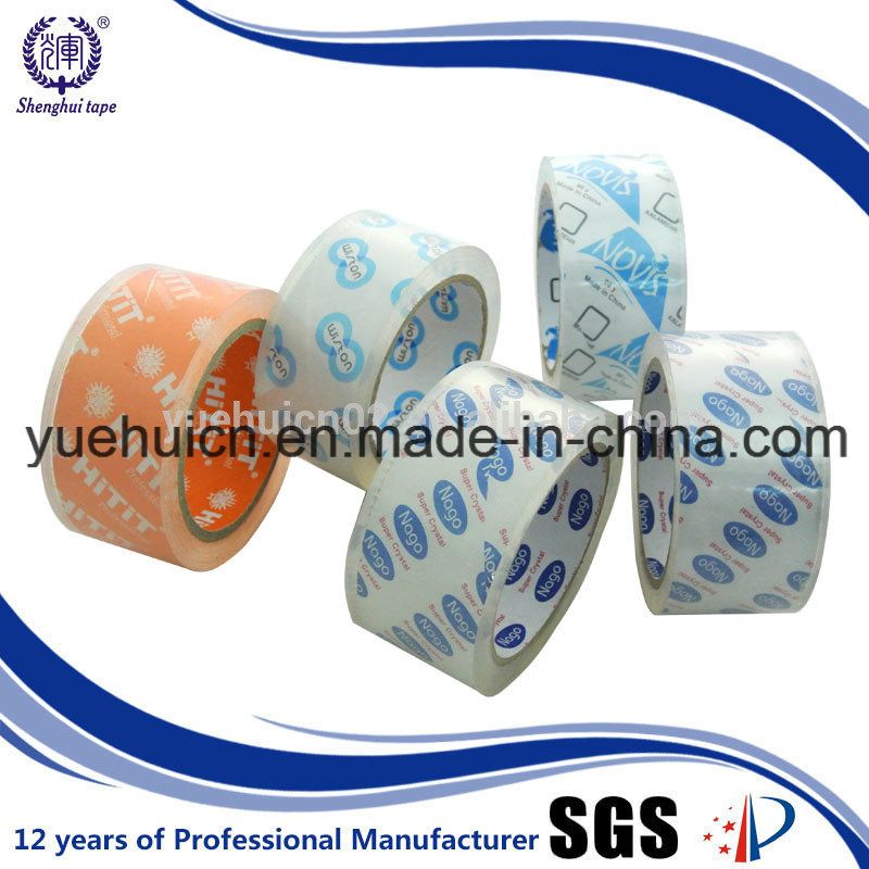 6rolls Per Flat Shrink, 36rolls in One Box BOPP or Crystal Adhesive Tape