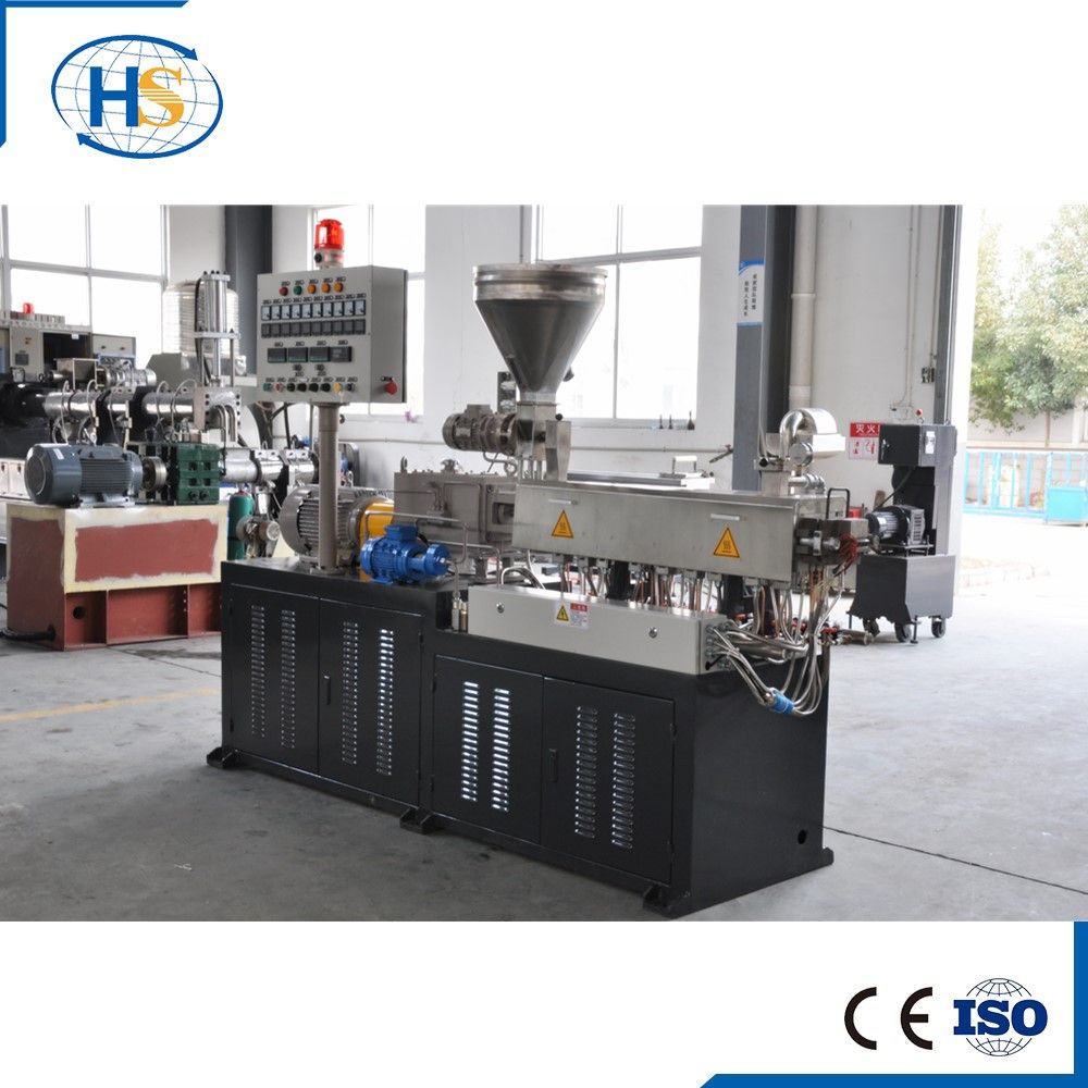 Nanjing Haisi Water-Cooling Strand Pelletizing Mini Plastic Pelletizing Extruder