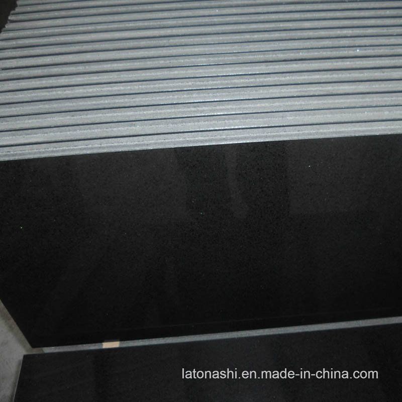 Absolute Black Granite Floor Tile