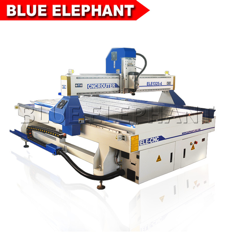 High Quality Rotary CNC Router 4 Axis Wood Router for Soft Metal, Aluminum MDF 1325