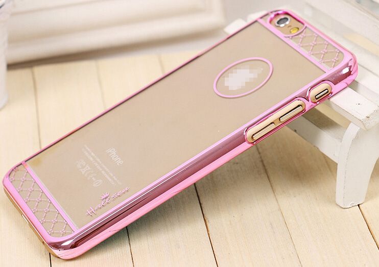 New Gold PC Laser Etching Case Cover for Apple iPhone 6 4.7 Case