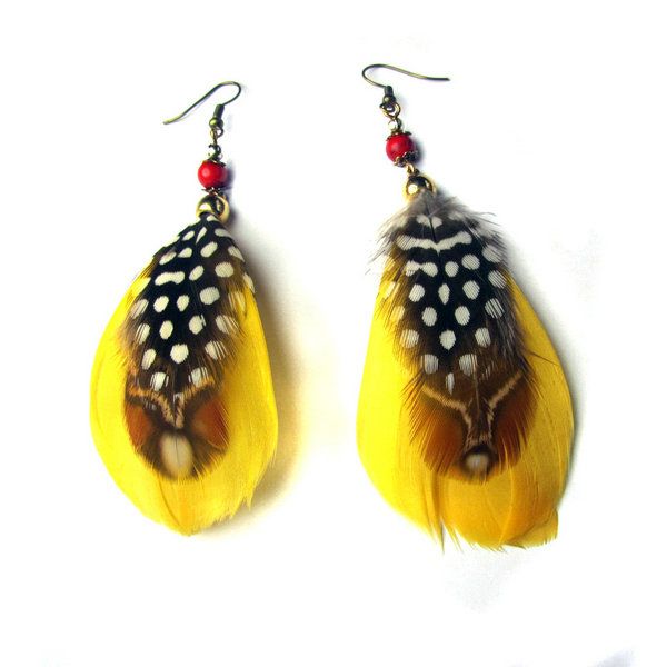 2017 New Style Feather Drop Earring for Sale