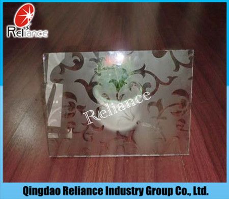 4mm/5mm/6mm Acid Designed Glass / Acid Etched Glass/ Acid Processed Glass