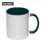 Bestsub 11oz Inner Rim Color Mug (B11T-04)