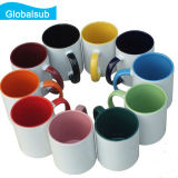 11oz DIY Color Mug Handle and Inside Color Mug for Sublimation