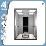 with Machine Room Hairline Stainless Steel Passenger Lift