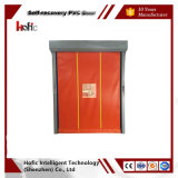 Aluminum Alloy High Speed PVC Self Recover Rapid Rolling Shutter Door