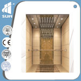 with Machine Room Hairline Stainless Steel Residential Elevator