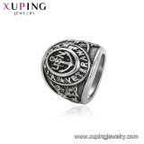 15502 Xuping New Arrival Stainless Steel Jewelry Round Shaped No Stone Finger Ring