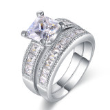 Fashion Design Ring for Lovers CZ Wedding Jewelry