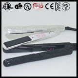 LED Private Label Black Crystal Ceramic Irons (V130)