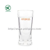 Clear Double Wall Glass Bottle by SGS (8.5*18.7 500ml)