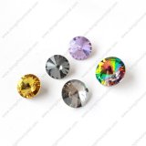 Rivoli Shaped K9 Crystal Stone for Jewelry Accessories