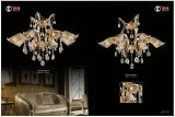 Golden Clip Down Crystal Chandelier Light