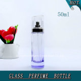 50ml Purple Colored Glass Spray Perfume Bottle