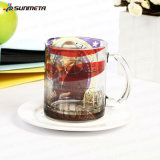 Freesub Competitive Price Wholesale11oz Blank Sublimation Glass Beer Mug (MKB06)