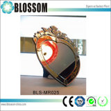 Heart Shaped Table Mirror Cosmetic Mirror Makeup Mirror Decoration Mirror