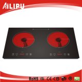 New Arrival and CE&CB Certification Double Burner Electric Cooktop