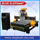 China Three Spindles CNC Machine Ele1325-3s Low Noise CNC Router Price