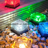 Hot Sale Waterproof Color Changing Solar Ice Bricks Solar Garden Lamp for Outdoor