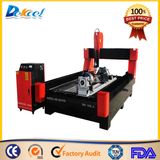 Favorable Price CNC Marble Granite Tombstone Carving Machine with Cylinder