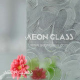 3mm, 3.5mm 4mm, 5mm, 6mm Clear May Flower Glass, May Flower Figured / Patterned Glass May Flower Glass